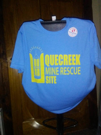 Blue Quecreek Wicking T Shirt